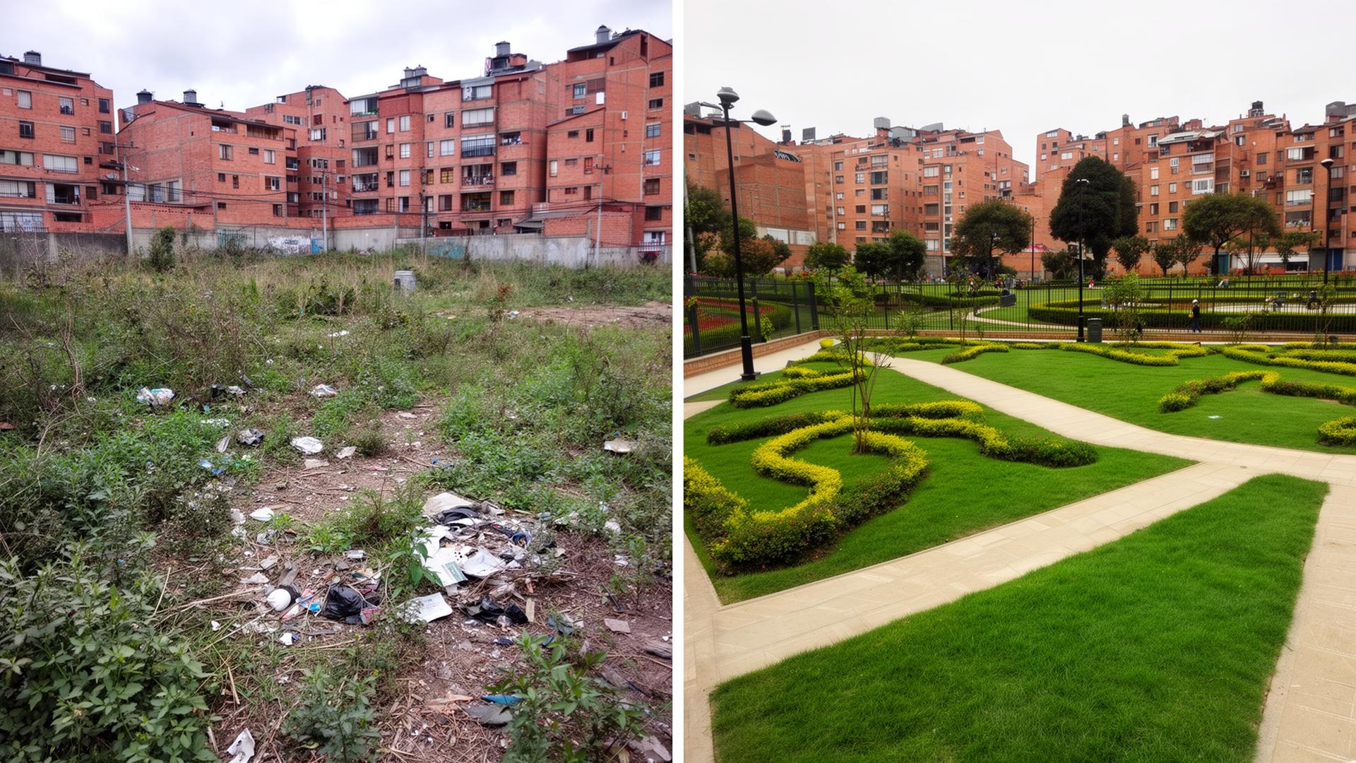 Recuperación de lote urbano